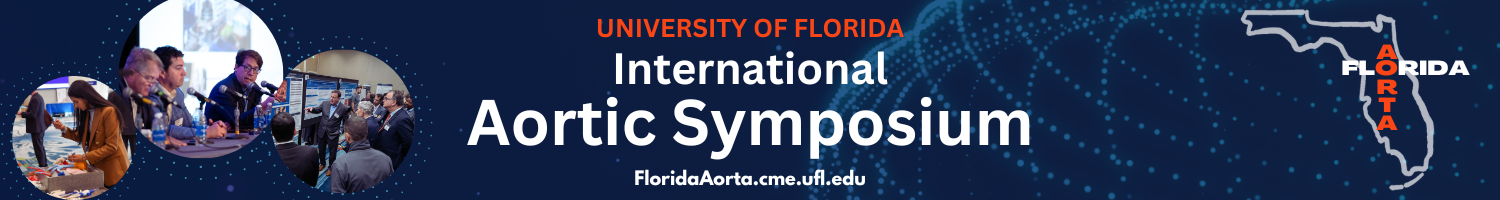 2026 University of Florida International Aortic Symposium Banner